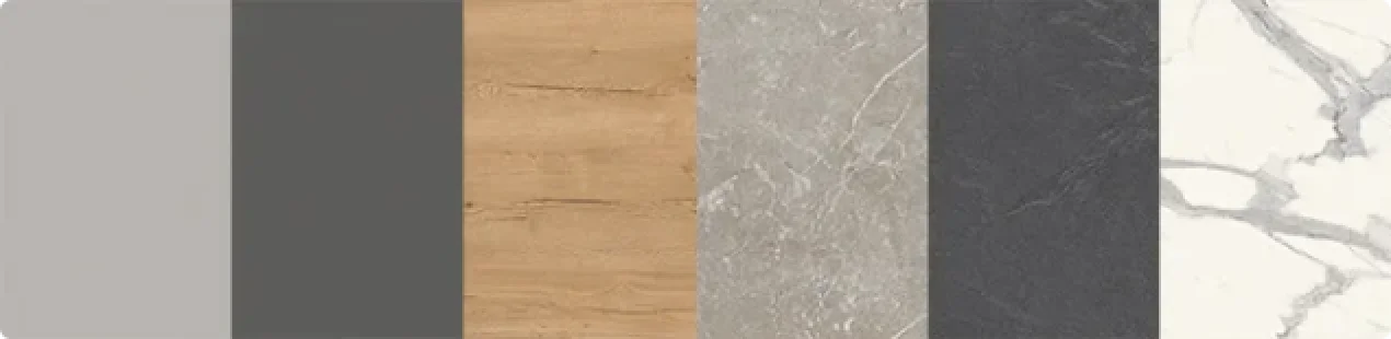 Échantillons de motifs de crédence disponibles